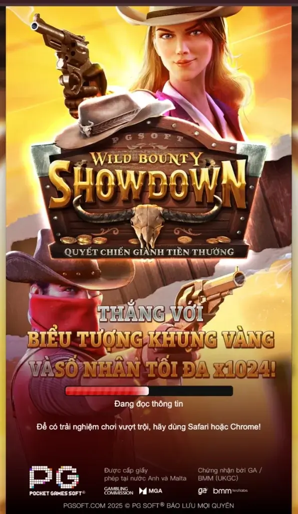 Thắng lớn 150 triệu với game slot Wild Bounty Showdown tại LC79 – slot đổi thưởng siêu hot 2025