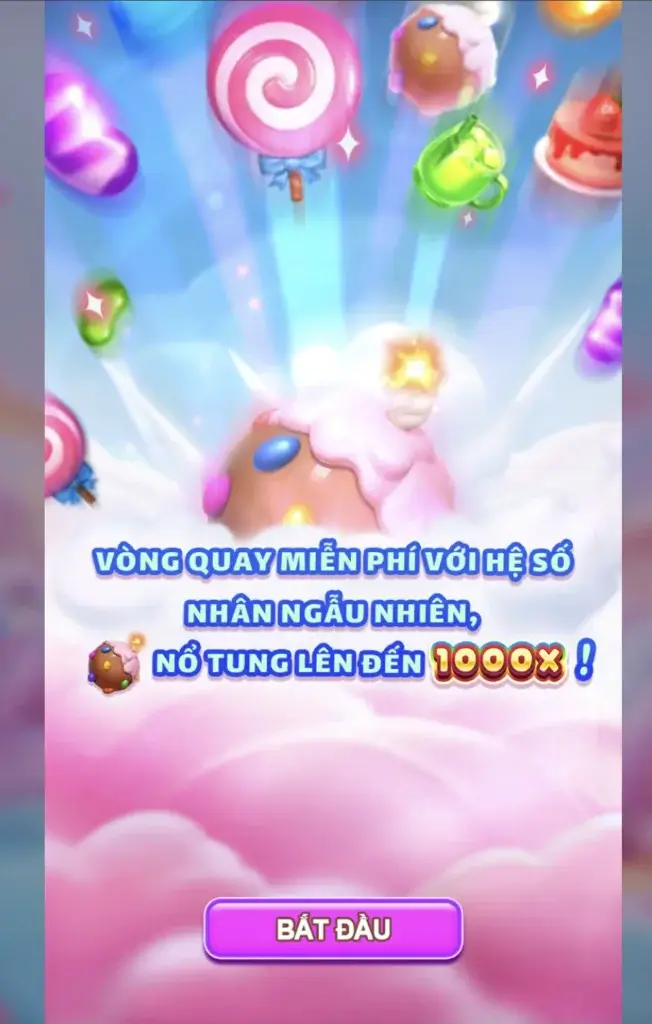 PopPop Candy 1000 của JDB tại LC79 – slot xóa cụm 6 cuộn, Candy Bomb tới 1000×, Free Game cộng thêm lượt